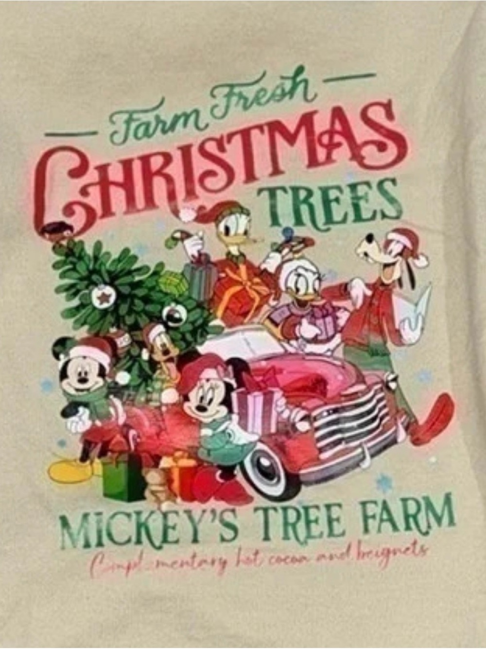â˘Mickeyâs Christmas Sweatshirtâ˘â